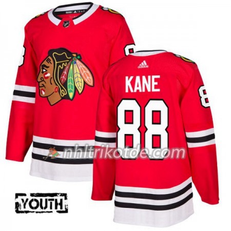 Chicago Blackhawks Trikot Patrick Kane 88 Adidas 2017-2018 Rot Authentic - Kinder